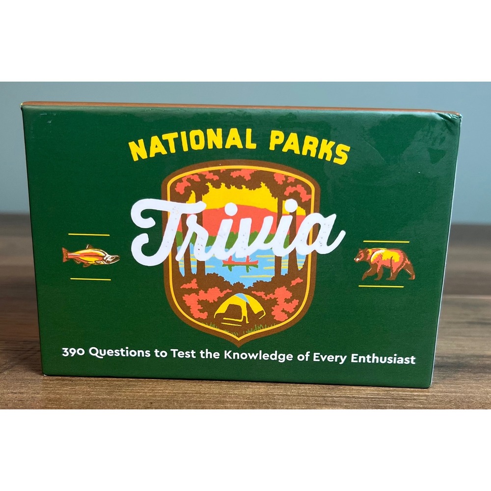 National Parks Trivia Card Game 390 Questions 200 Cards Emily Hoff Maygen Keller